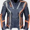 Asal Vision Cotton Jackets | Avengers Infinity War Iron Man Hooded Jacket Blue
