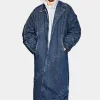 Asal Vision Men Coats | Bupkis Pete Davidson Coat Blue