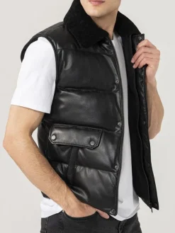Asal Vision Vests | Men’s Puffer Vest Black