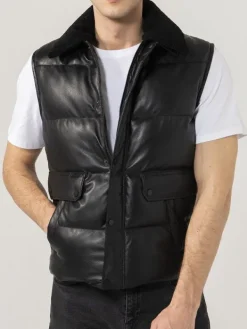 Asal Vision Vests | Men’s Puffer Vest Black