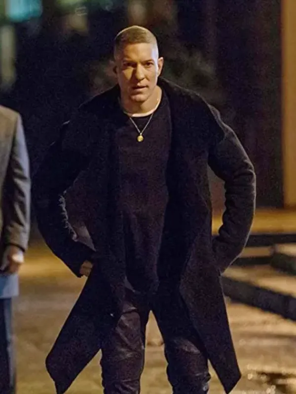 Asal Vision Men Coats | Tommy Egan Trench Coat Black