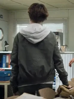 Asal Vision Cotton Jackets | Under Paris 2024 Sophia Bomber Jacket Gray