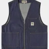 Asal Vision Vests | Will Smith Bel-Air Denim Vest Denim Blue