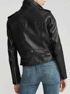 Asal Vision Black Jackets | Biker Jackets | Womens Butter Soft Leather Jacket Black