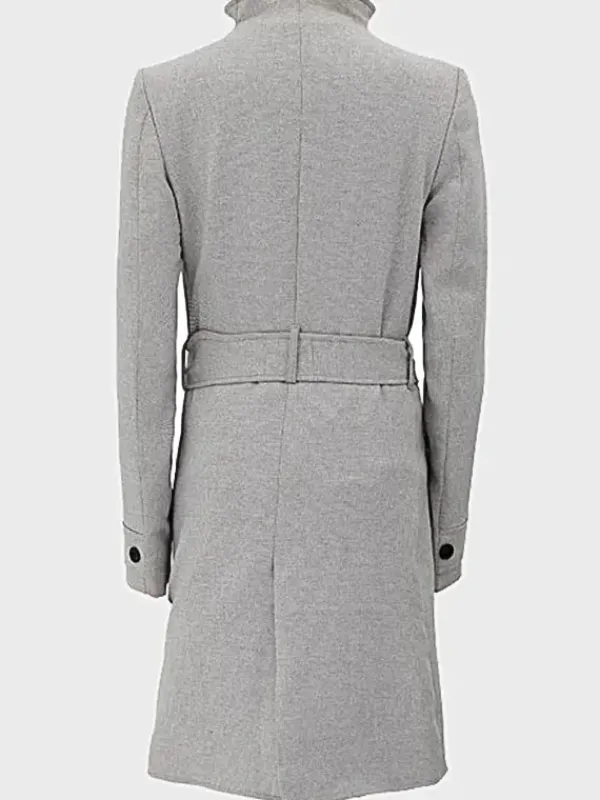 Asal Vision Women Coats | Wool Coats | Women’s Wool Belted Coat Grey
